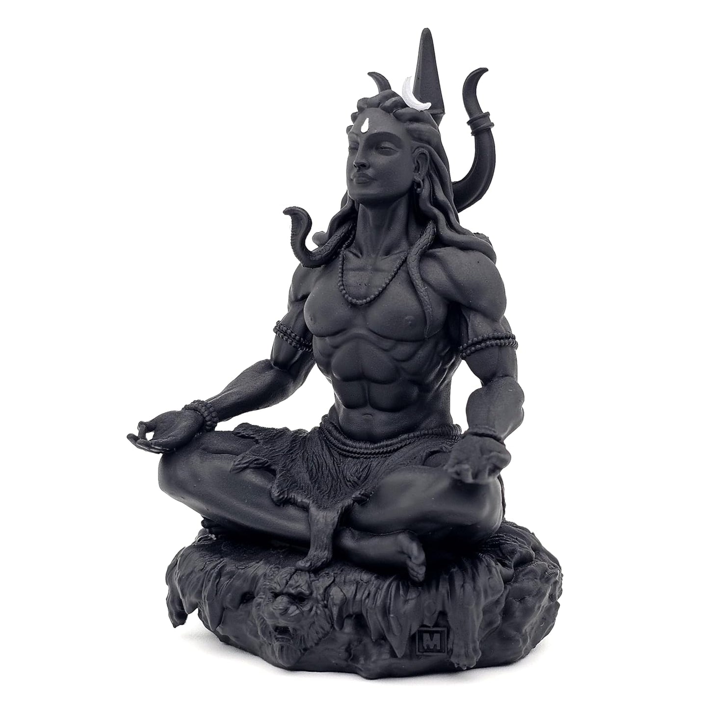 Adiyogi Meditaion Statue for Car Dashboard and Table Decor