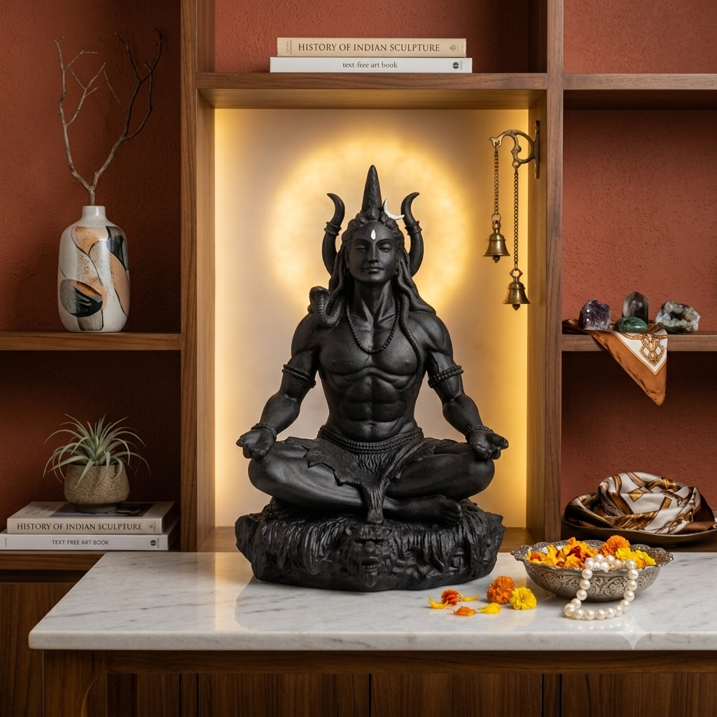 Shiva Car Dashboard Statue – Divine Protection On Every Drive