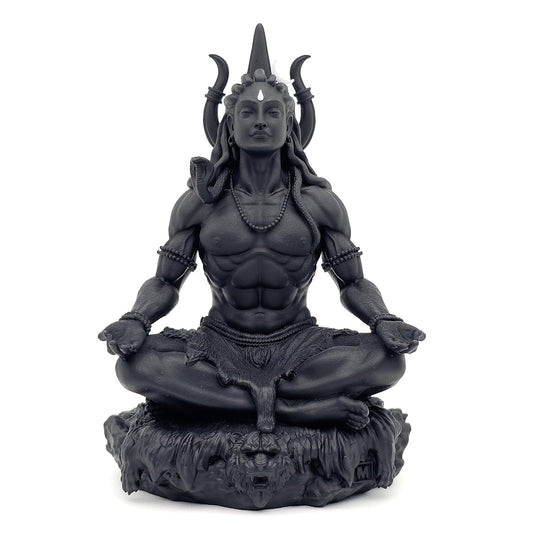 Adiyogi Meditaion Statue for Car Dashboard and Table Decor