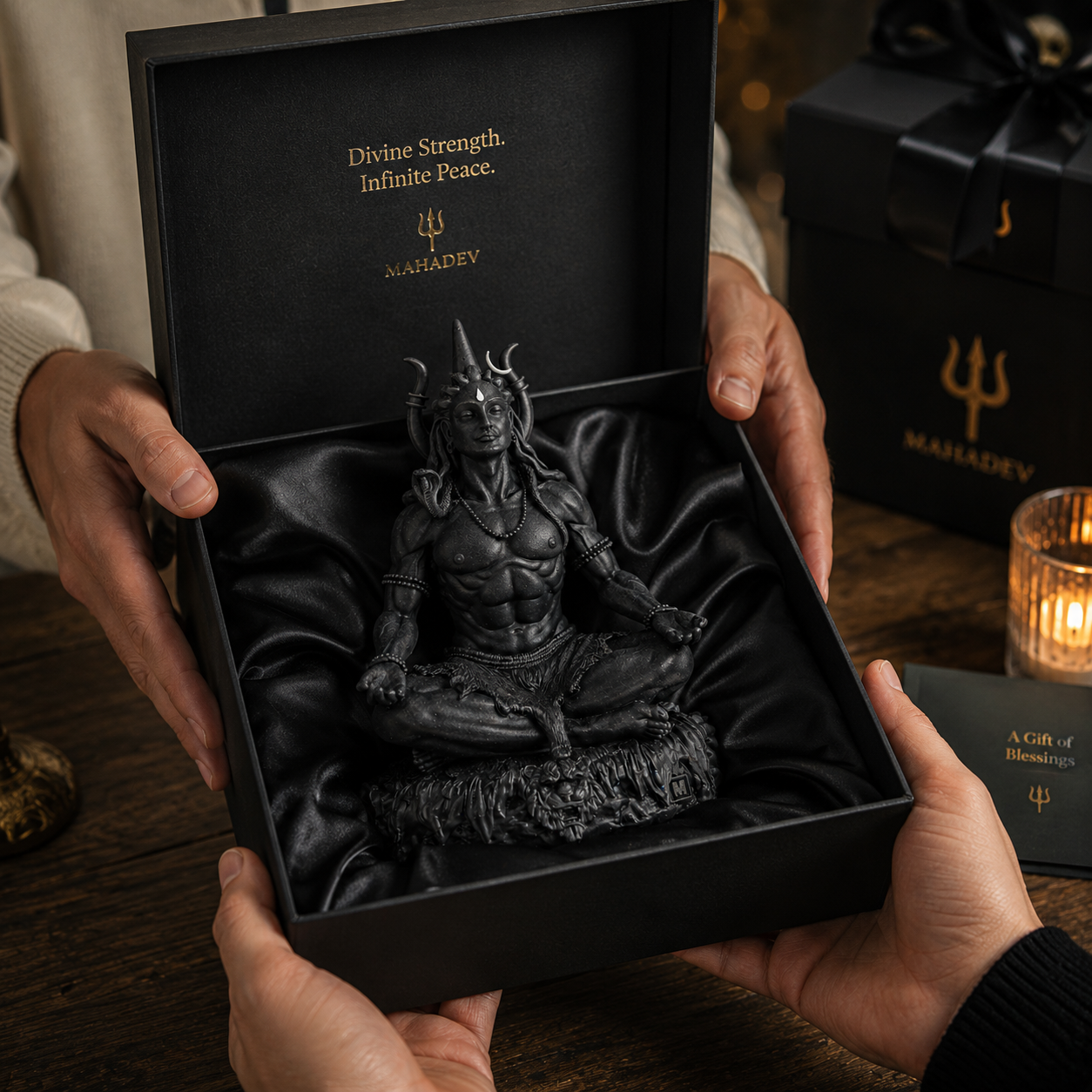 Lord Shiva Car Dashboard Statue – Divine Protection On Every Drive