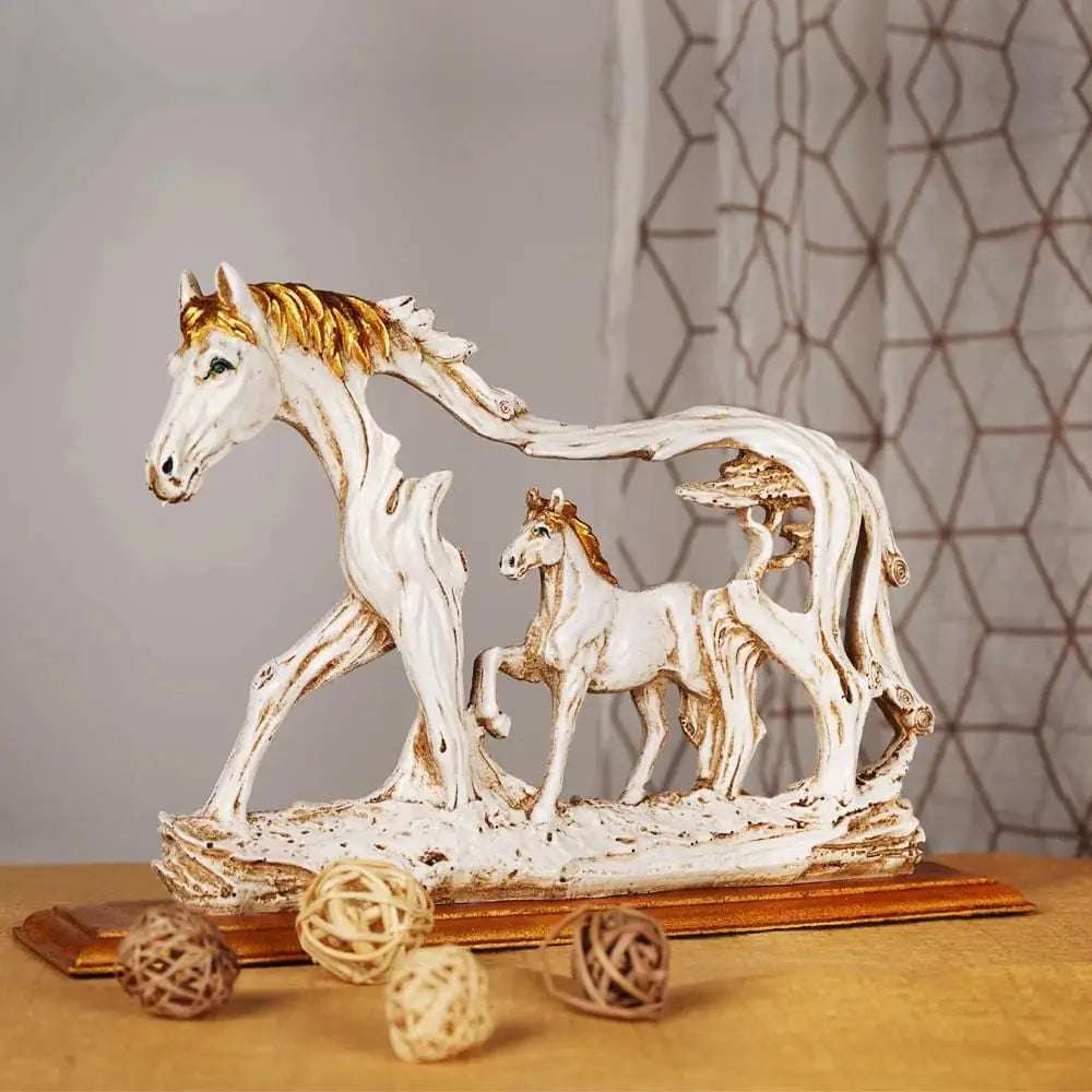 Horse in Horse Statue for Table and Home Decor - Decorwala