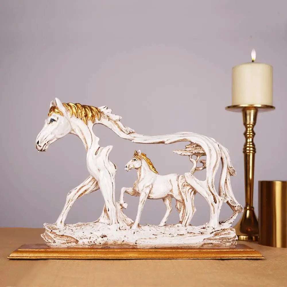 Horse in Horse Statue for Table and Home Decor - Decorwala
