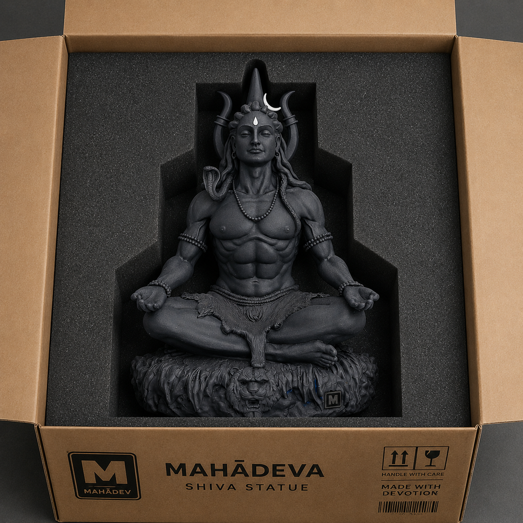 Shiva Car Dashboard Statue – Divine Protection On Every Drive