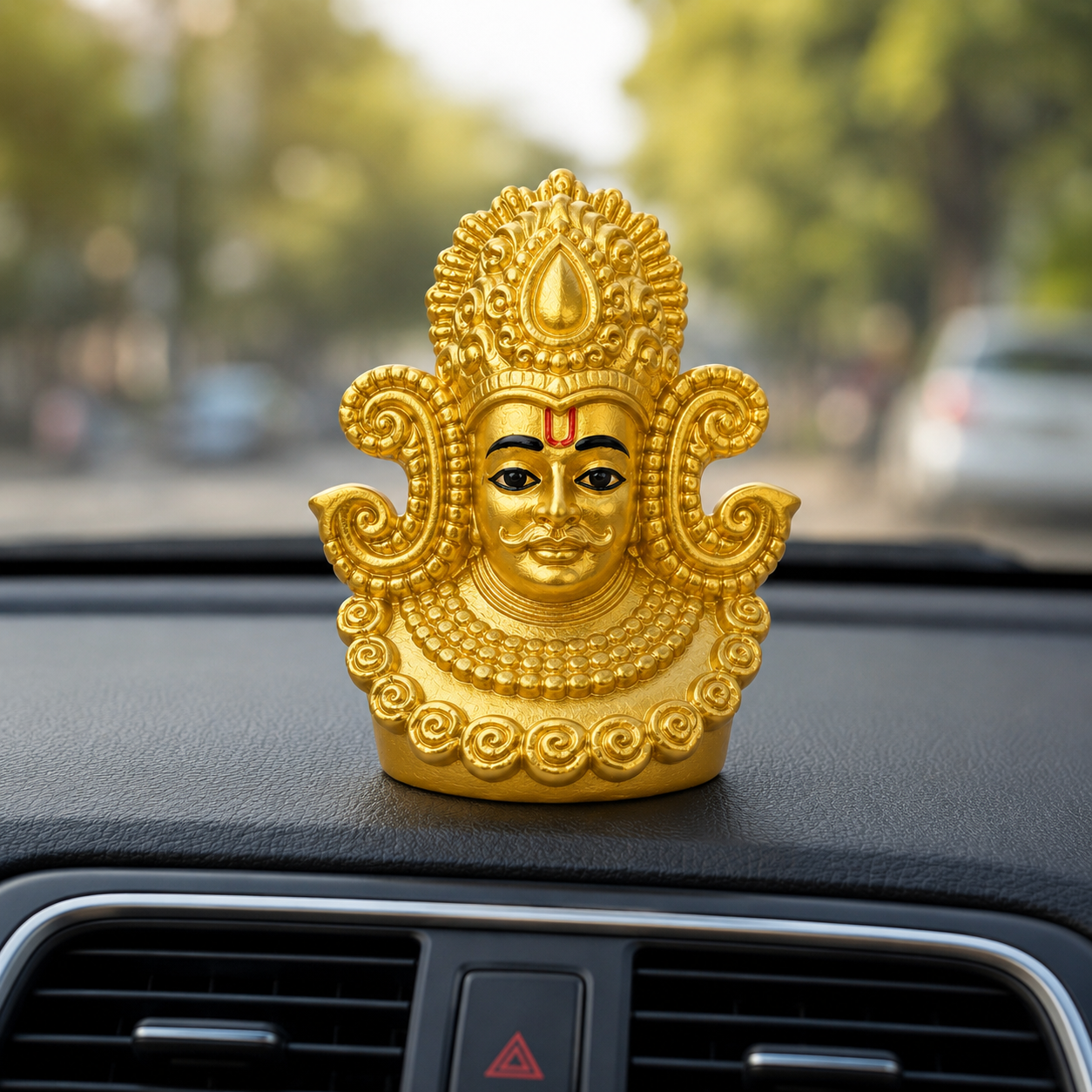 Khatu Shyam Ji Dashboard Idol – Bring Divine Blessings to Every Journey