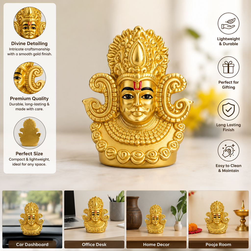 Khatu Shyam Ji Dashboard Idol – Bring Divine Blessings to Every Journey