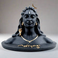 Adiyogi Statue Shiva Black Color Idol for Home Décor, Gift & Puja, Car Dashboard Statue | Made in India( 4.5 inch ) - Decorwala