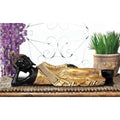 Golden Buddha Resting Statue - Decorwala