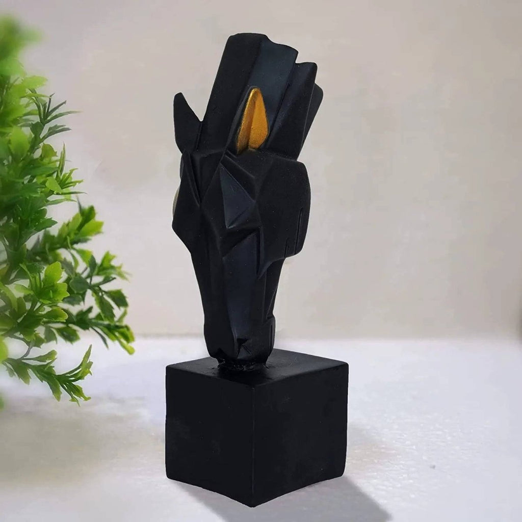 Horse Bust with Stand - Decorwala