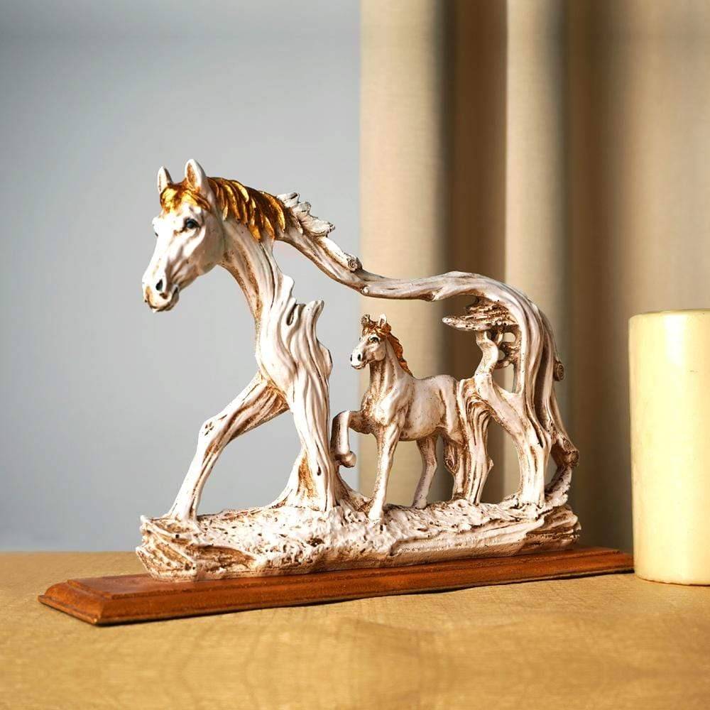Horse in Horse Statue for Table and Home Decor - Decorwala