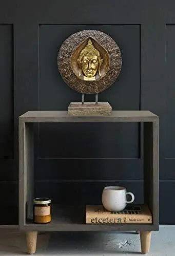 Ring O Buddha Bust on Stand - Decorwala